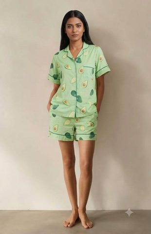 Avo Good Night Women  Shorts Set