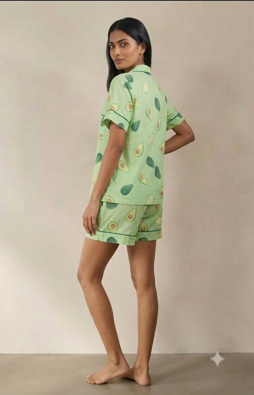 Avo Good Night Women  Shorts Set