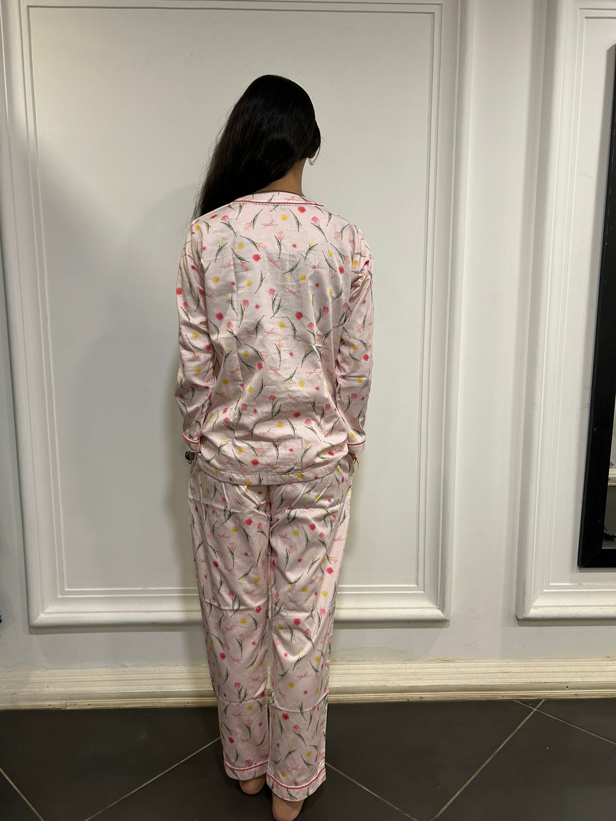 Soft Bloom Women  Pyjama Set