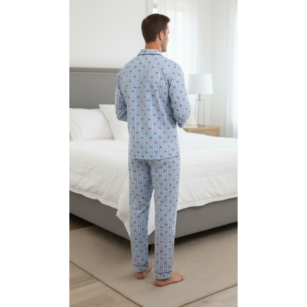 Cherry Pop Men Pyjama Set