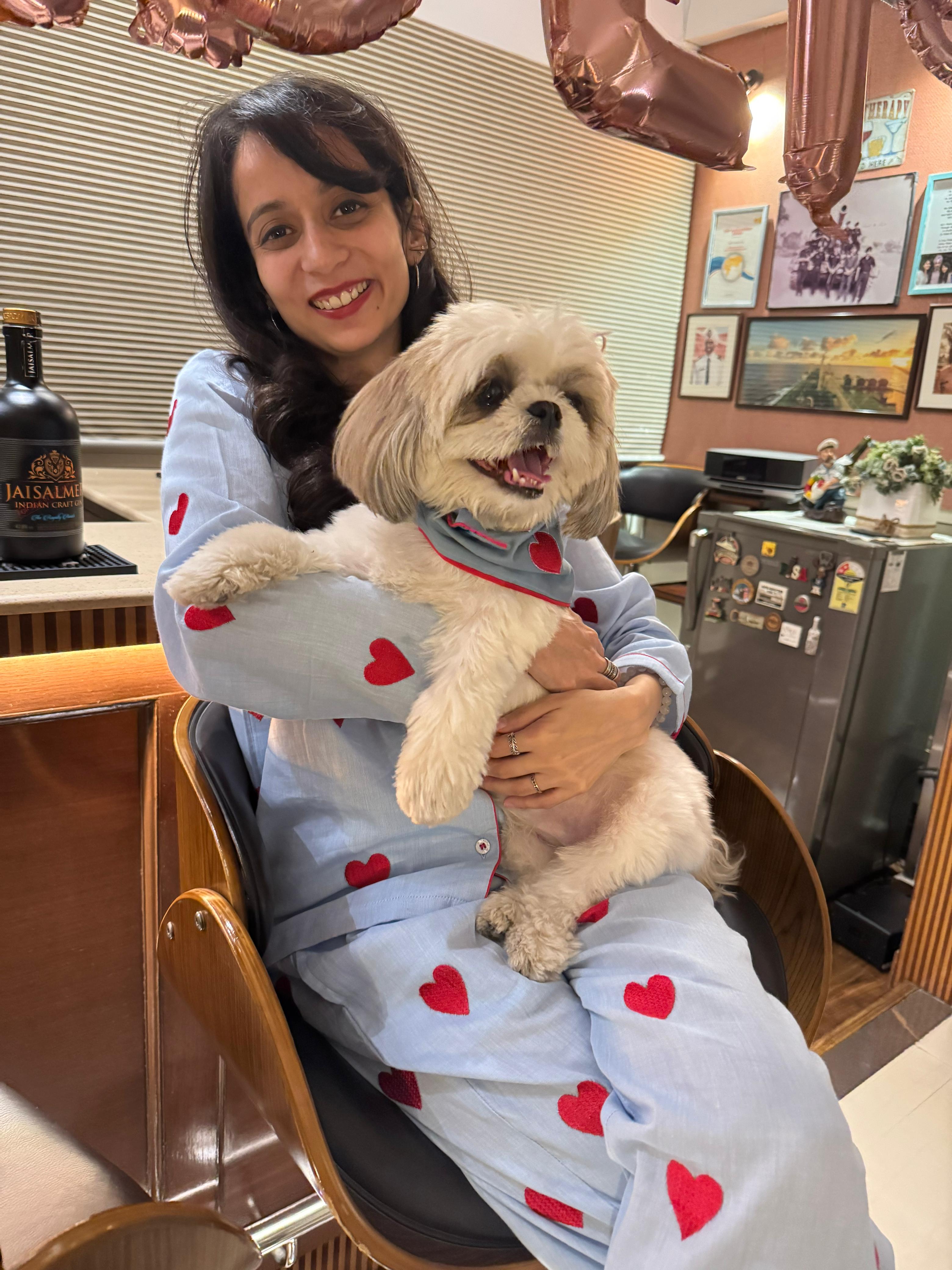 Love in the Air Women  Pyjama Set