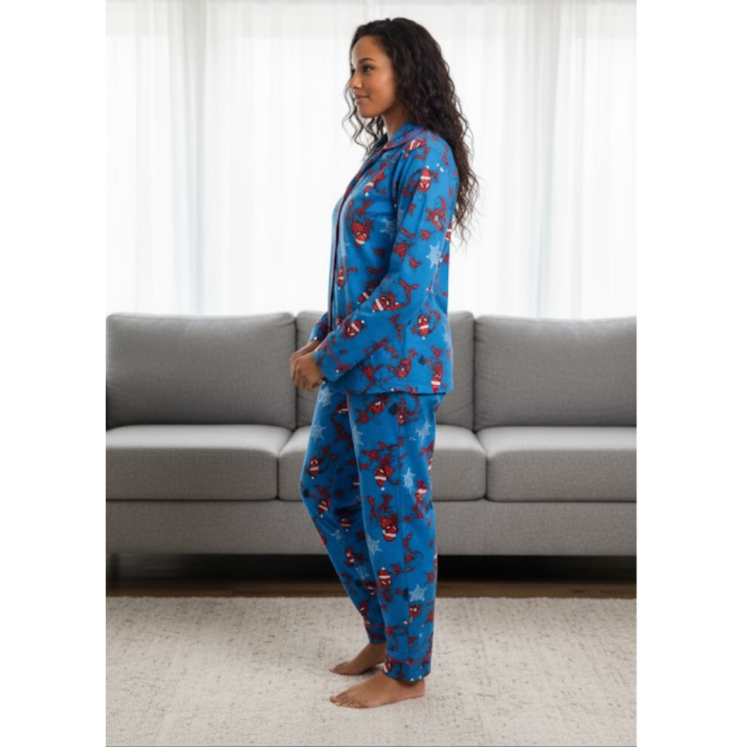 Spidey Dreams Women Pyjama Set