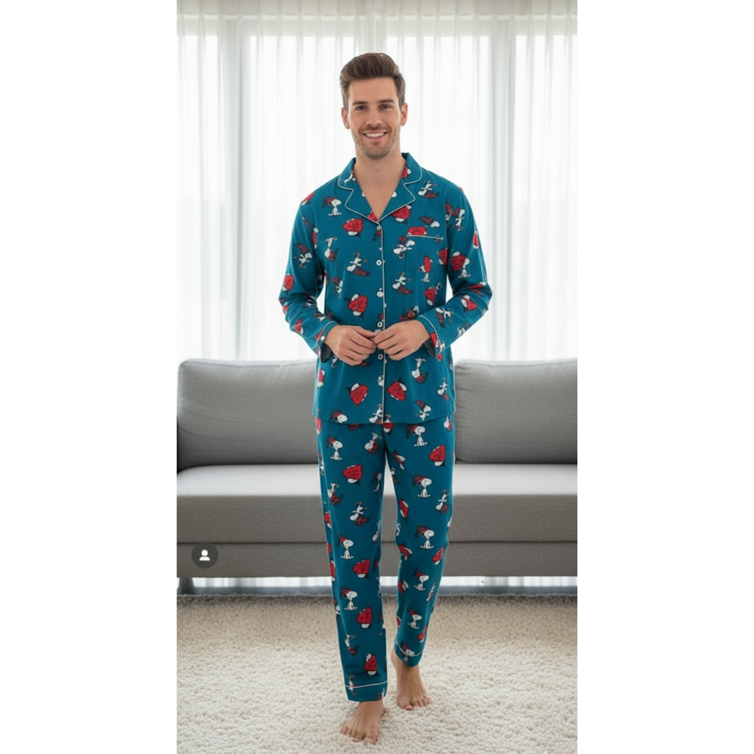 Snoopy Nights Men Pyjama Set
