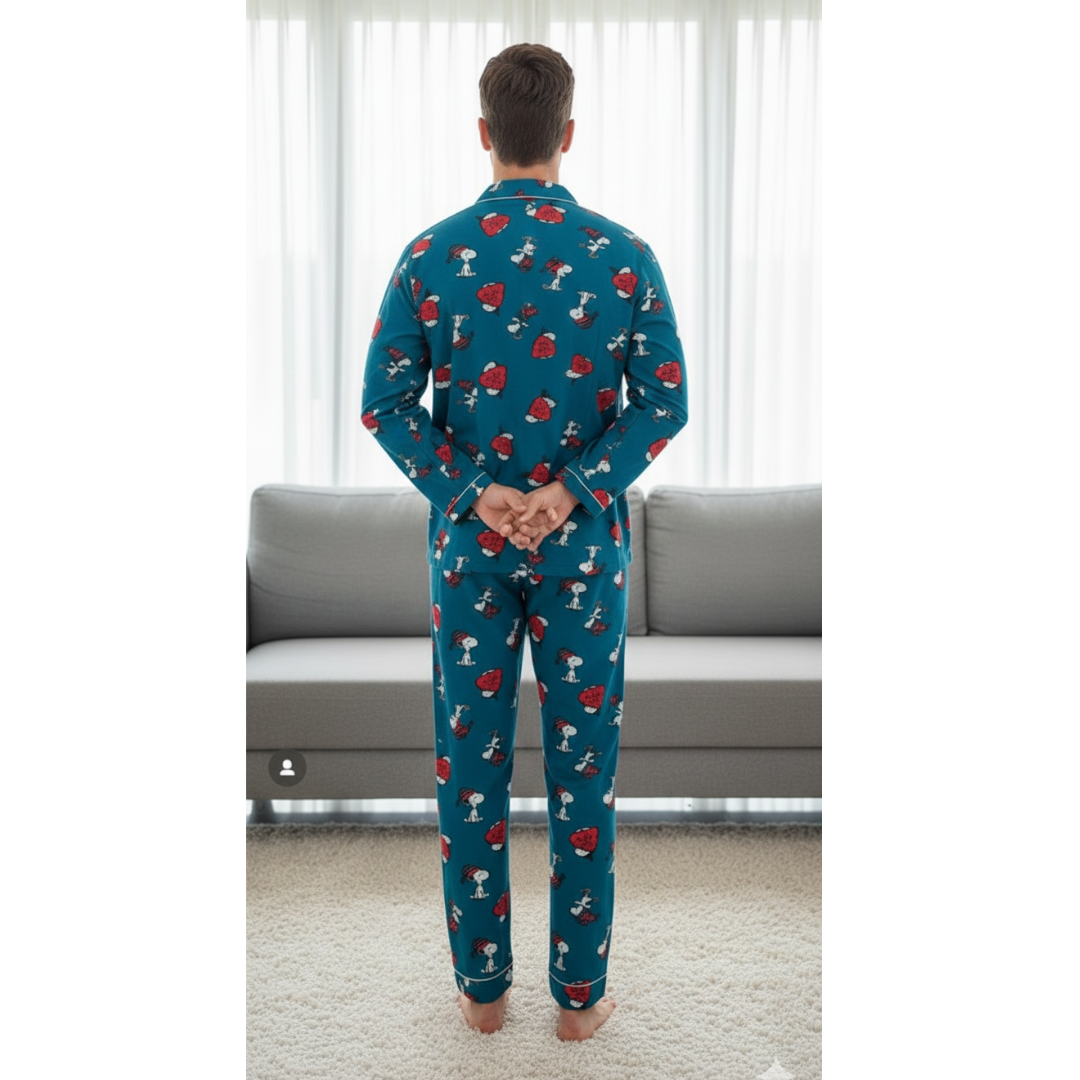 Snoopy Nights Men Pyjama Set