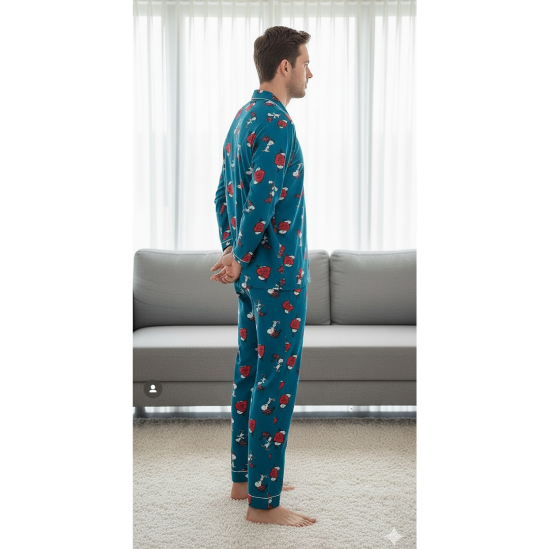 Snoopy Nights Men Pyjama Set