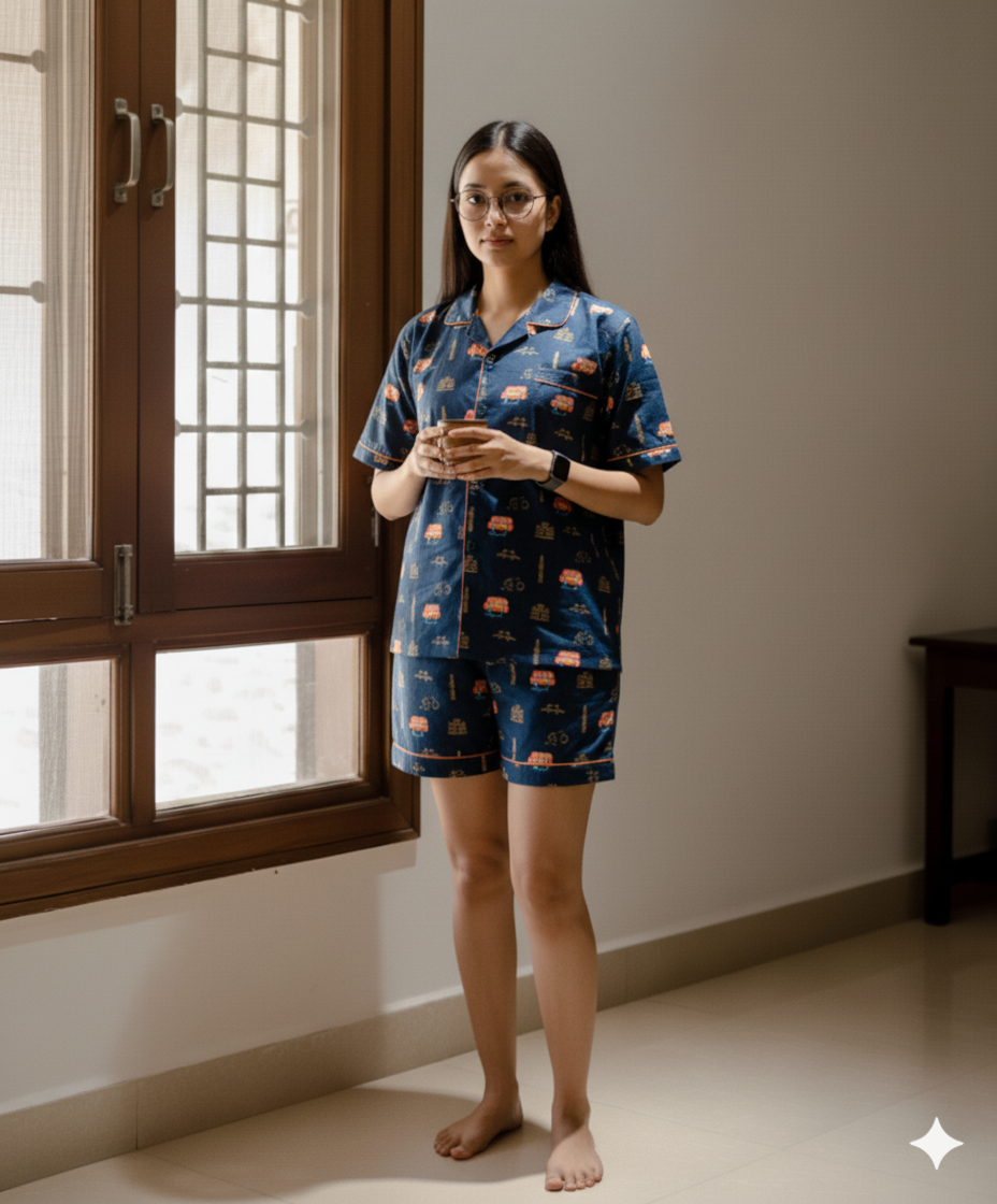 London Calling Women Shorts Set