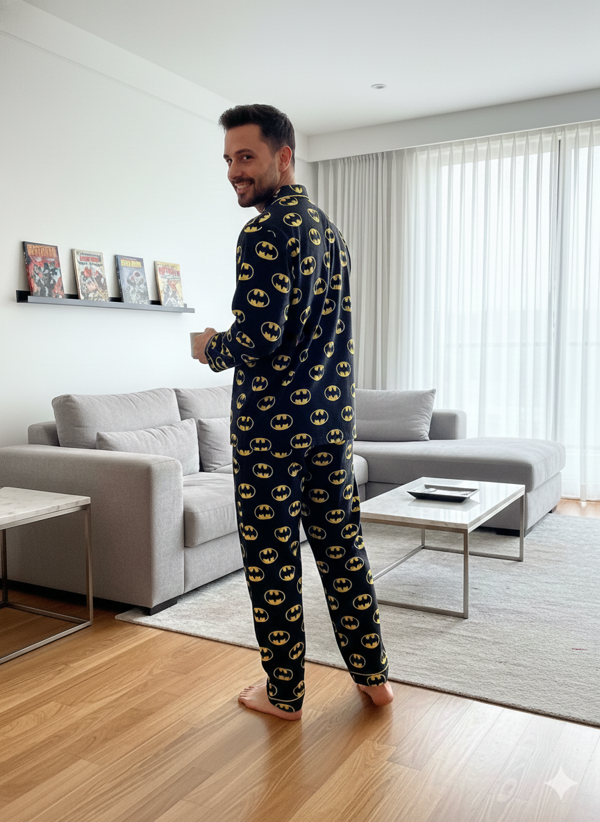 The Dark Knight Men Pyjama Set