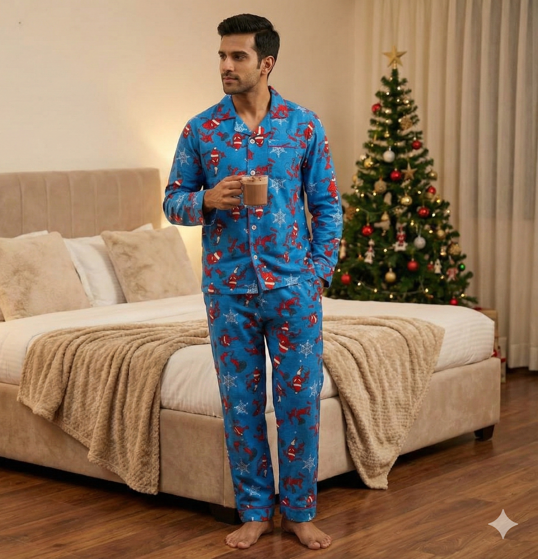 Spidey Dreams Men Pyjama Set