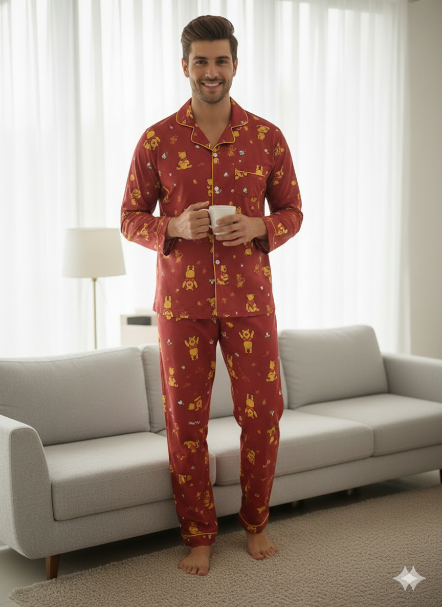 Honey Hug Men Pyjama Set