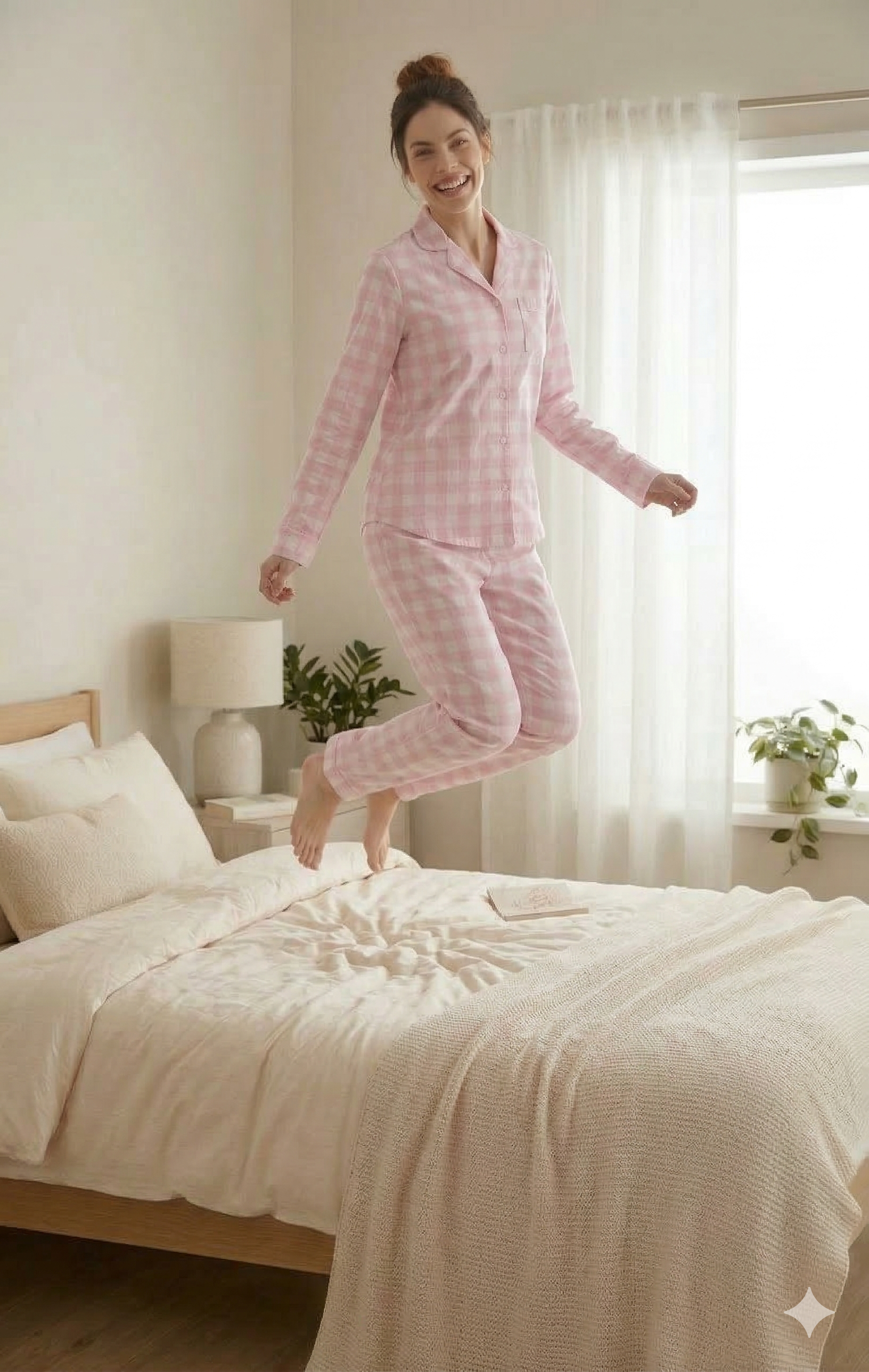 Cotton Candy Pink Women Pyjama Set