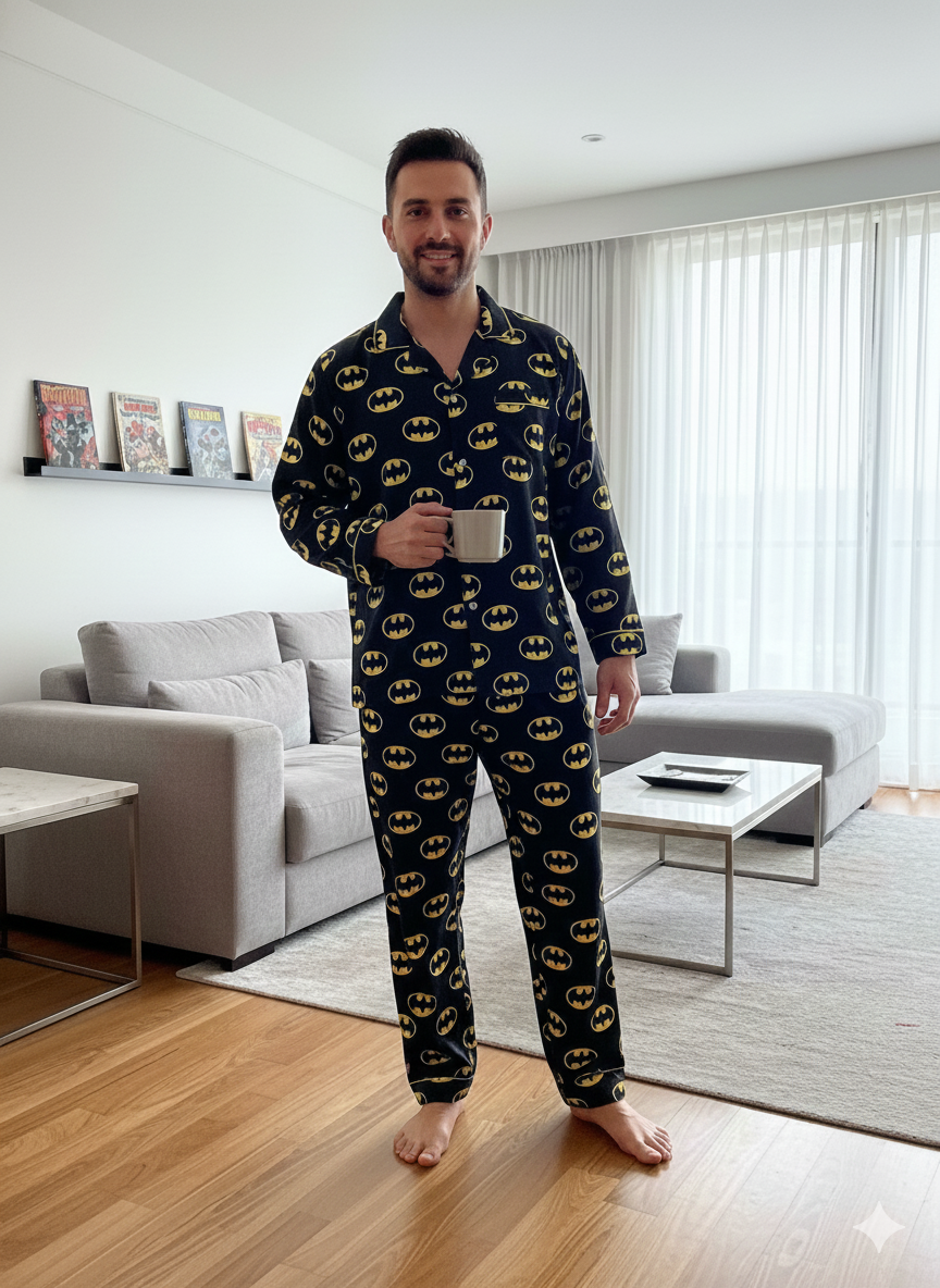 The Dark Knight Men Pyjama Set