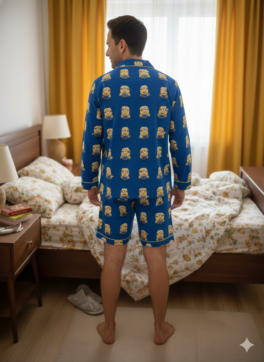 Minions Men Shorts Set
