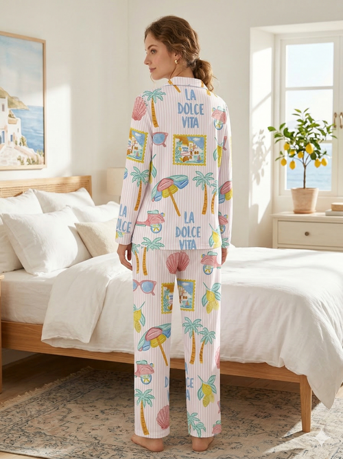 Amalfi Dreams Women Pyjama Set