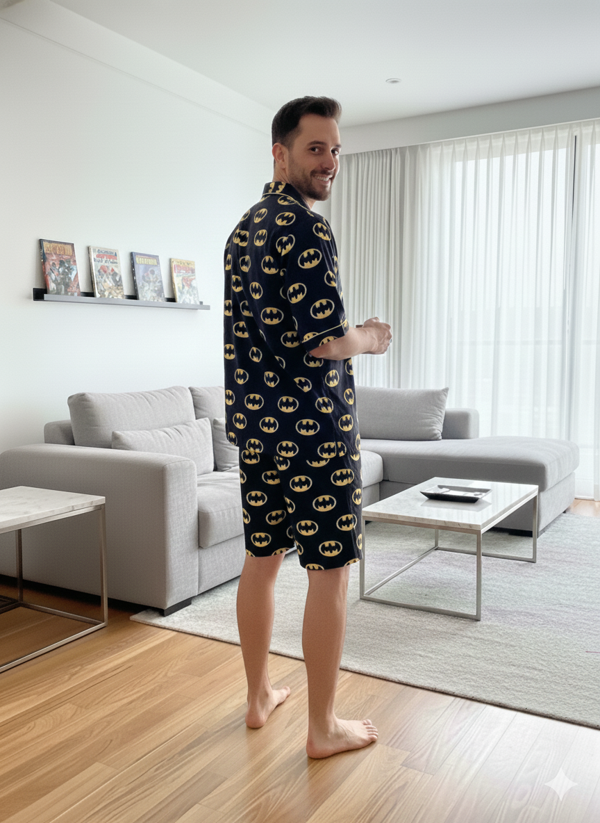 The Dark Knight Men Shorts Set