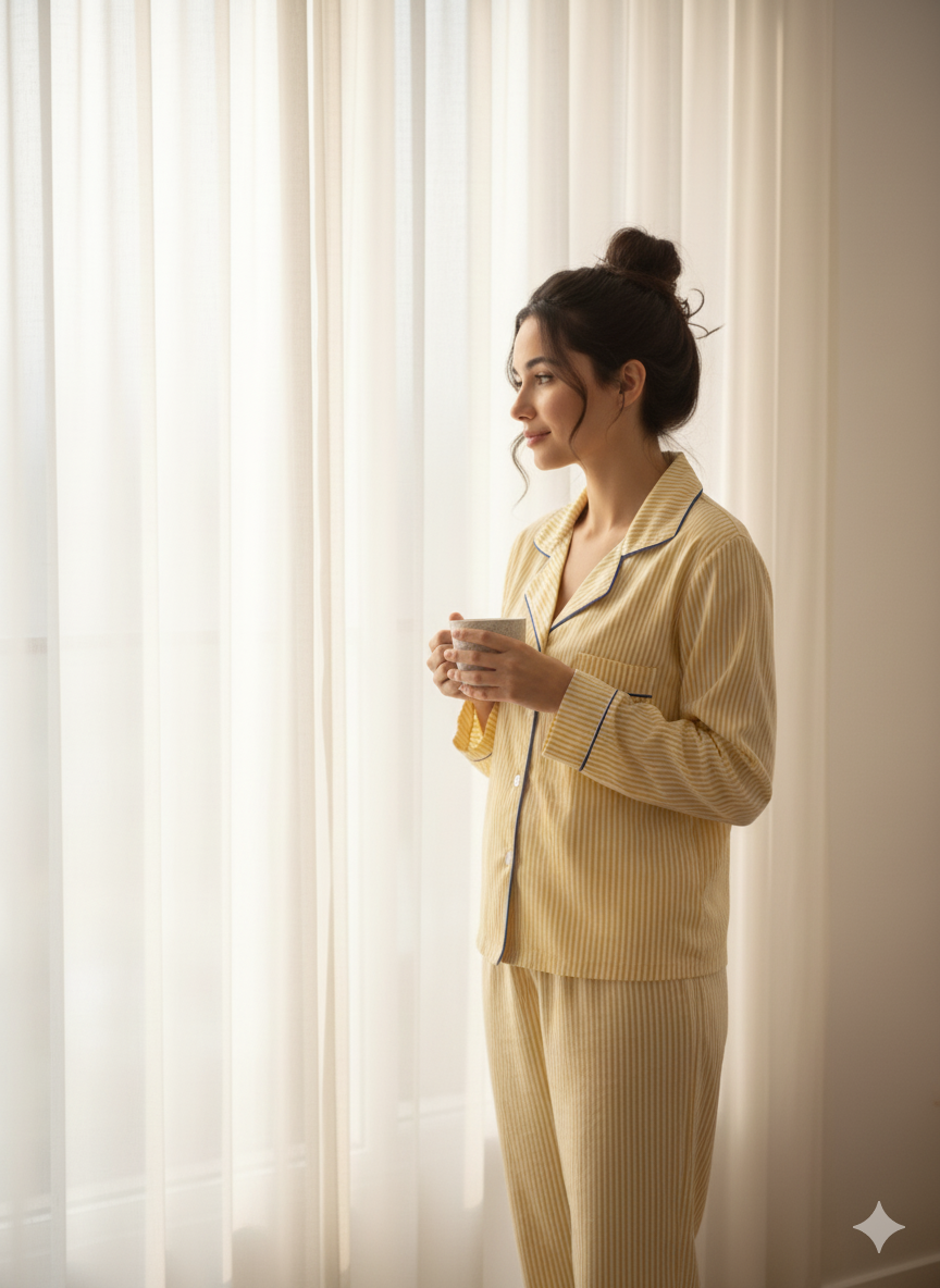 Lemonade Lines Women  Pyjama Set