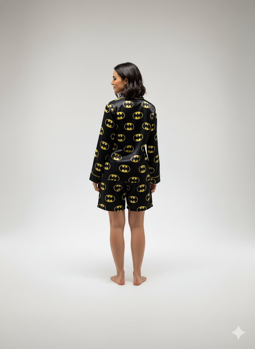 The Dark Knight Women Shorts Set