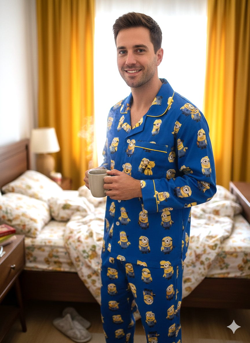 Minions Men Pyjama Set