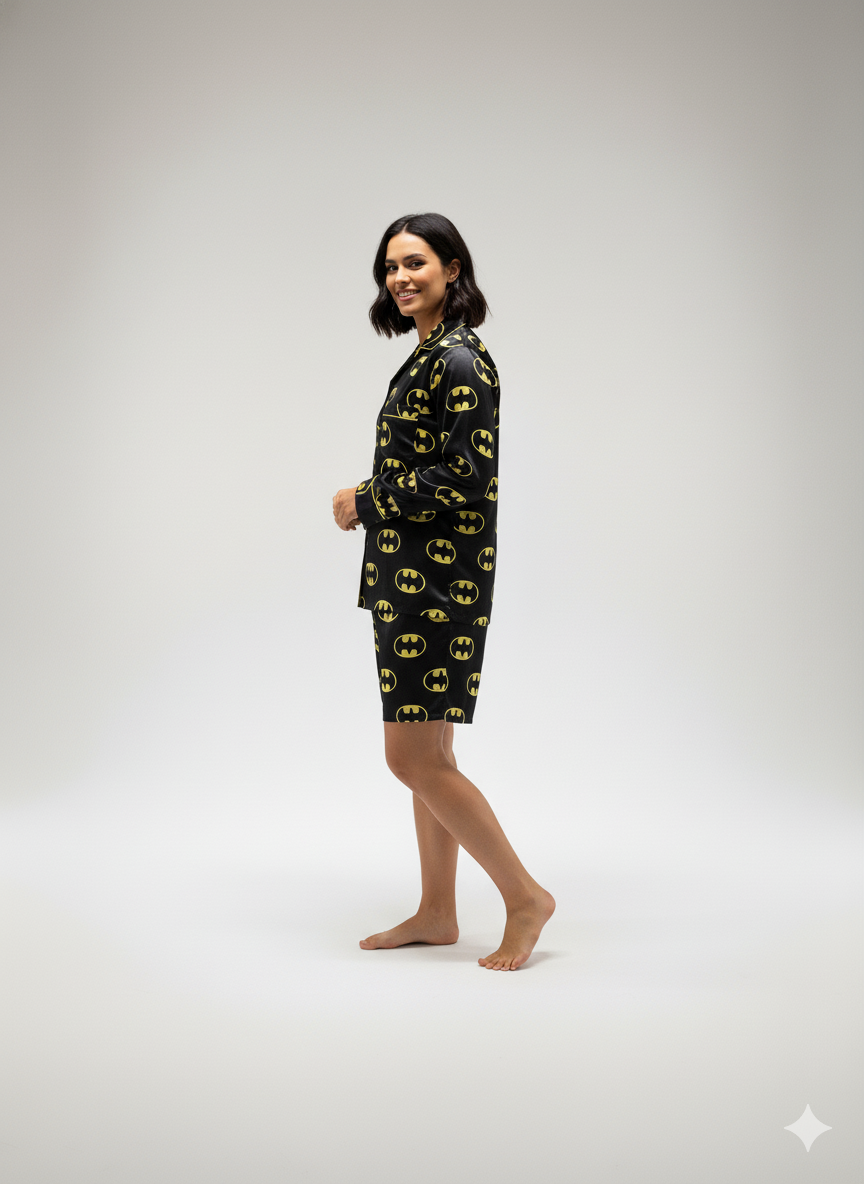 The Dark Knight Women Shorts Set