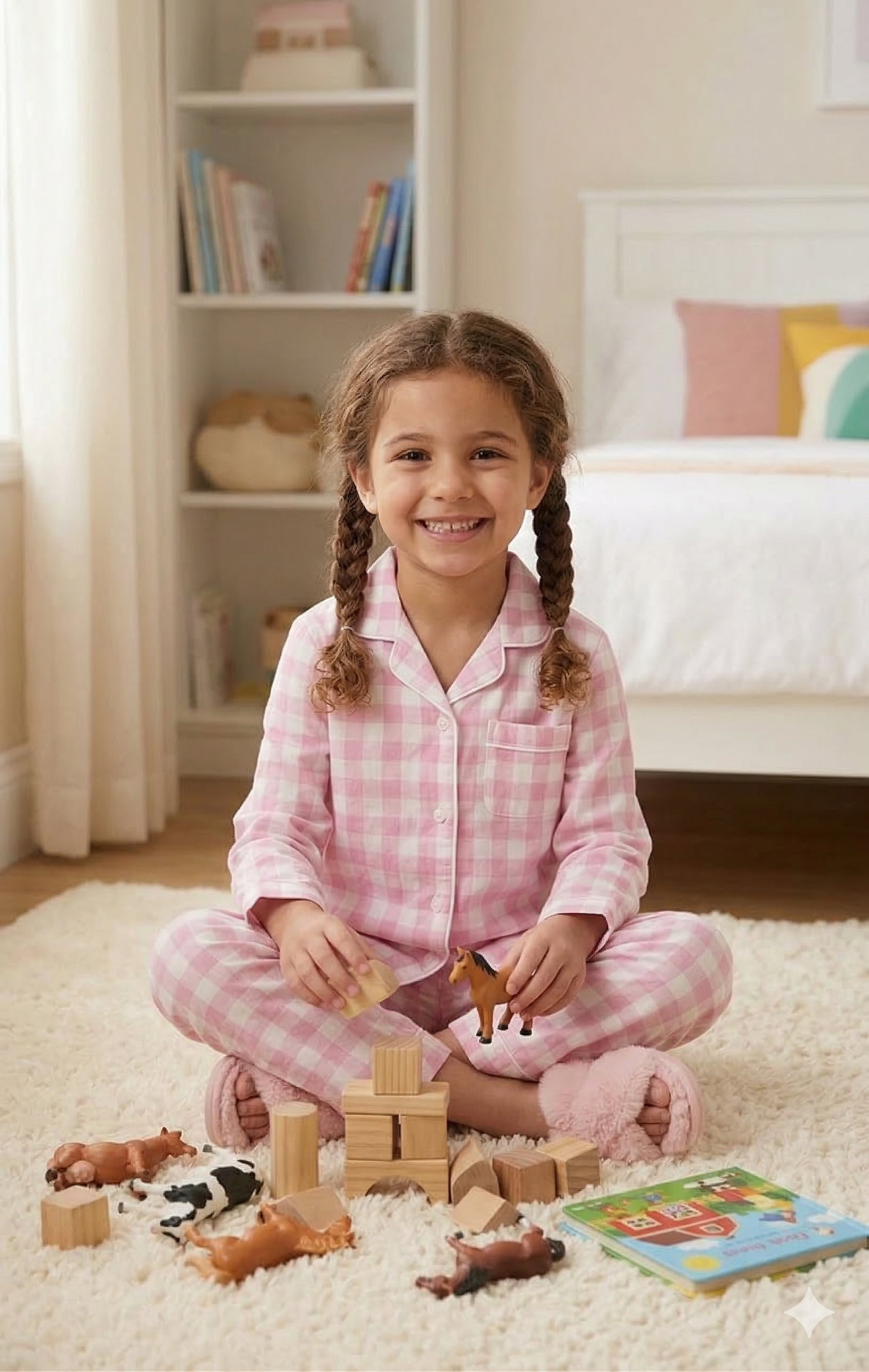 Cotton Candy Pink Kids Pyjama Set