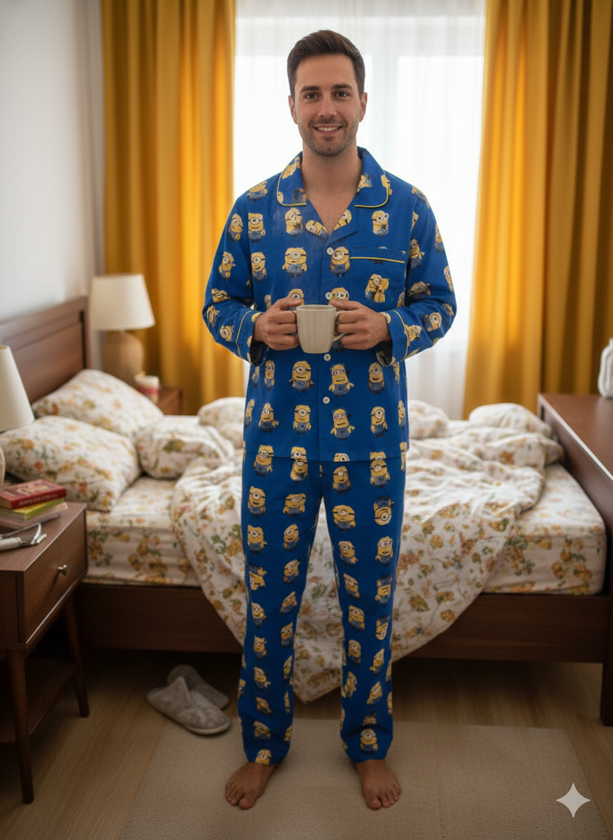 Minions Men Pyjama Set