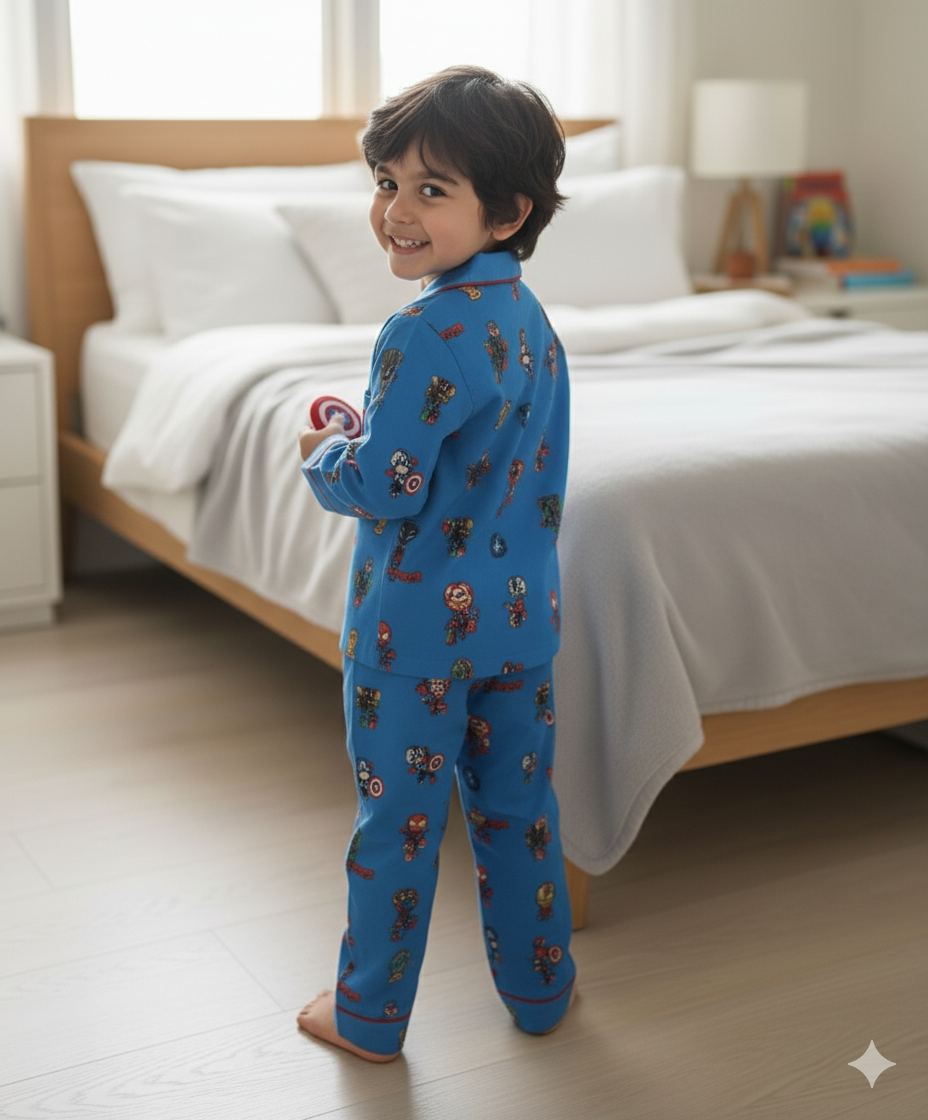 Midnight Hero Kids Pyjama Set