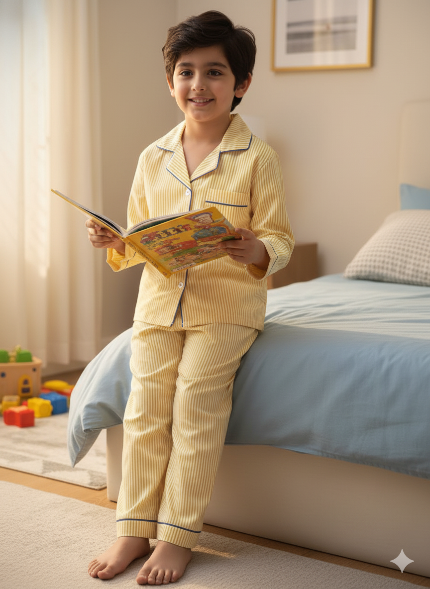 Lemonade Lines Kids  Pyjama Set