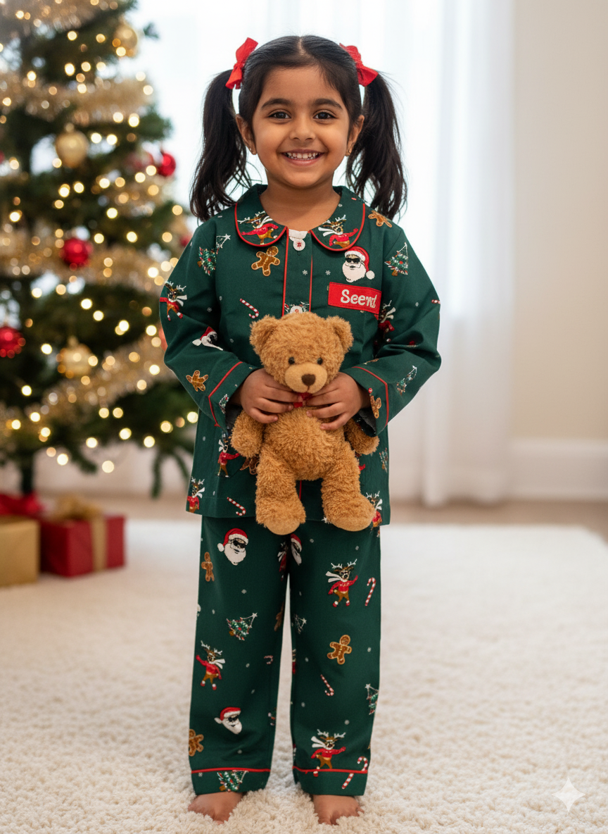 Holiday Hug Kids Pyjama Set