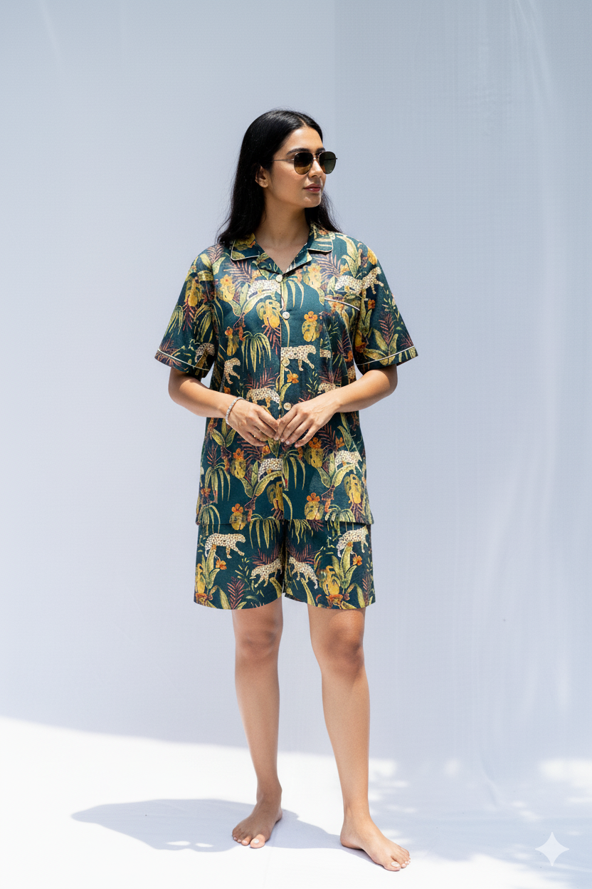 In the Wild Women Shorts Set