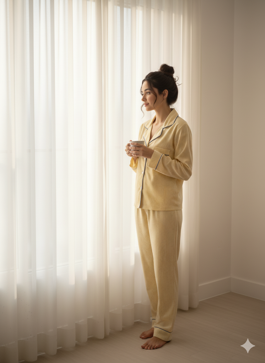 Lemonade Lines Women  Pyjama Set