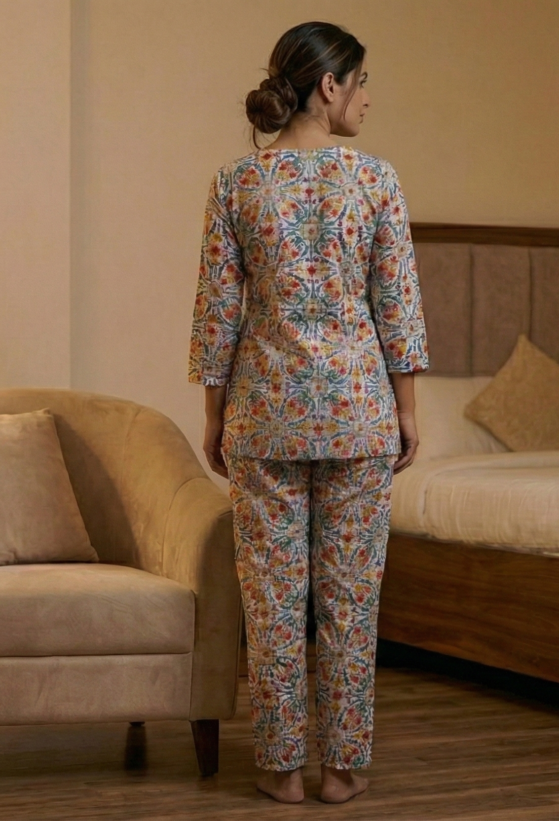 Festival Hues Women Pyjama Set
