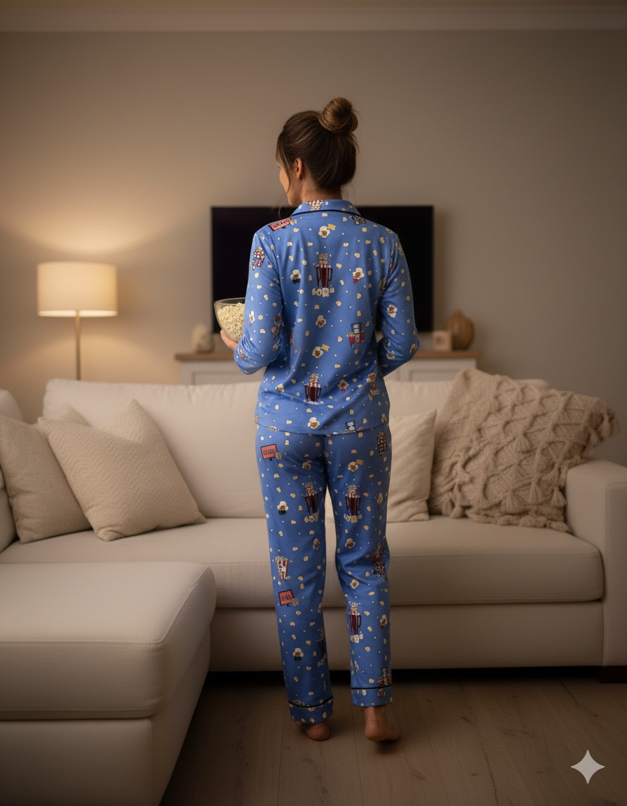 Movie Night  Women  Pyjama Set
