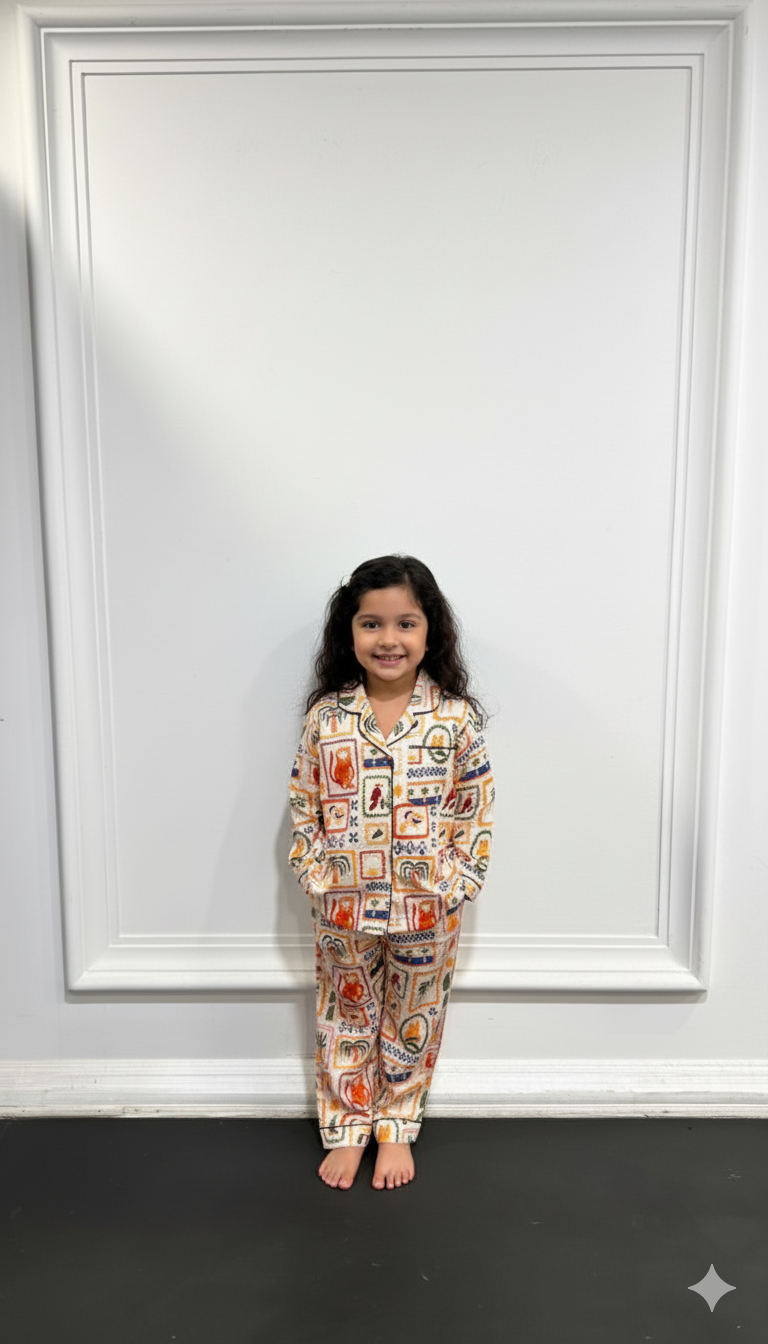 Tribal Tales Kids  Pyjama Set