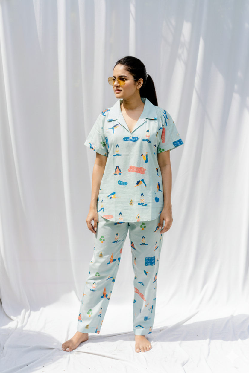 Zen Mode Women Pyjama Set