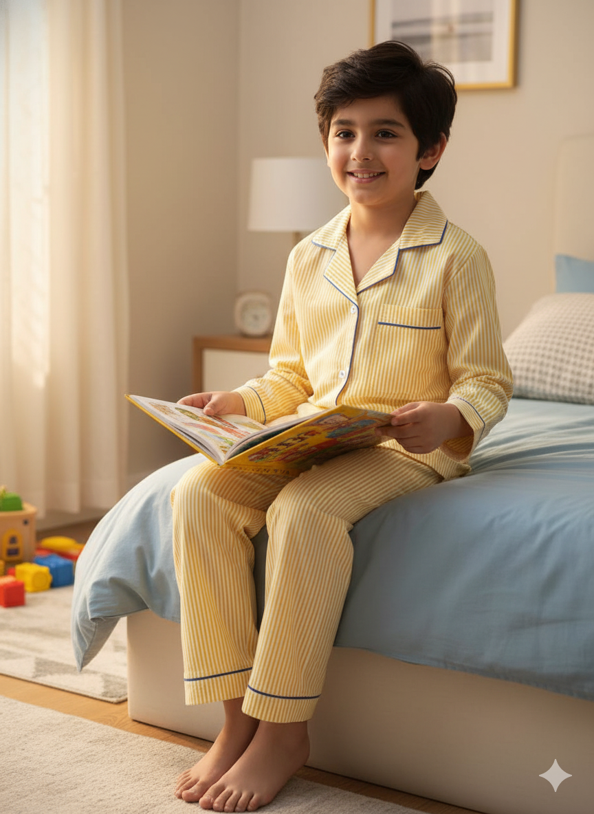 Lemonade Lines Kids  Pyjama Set