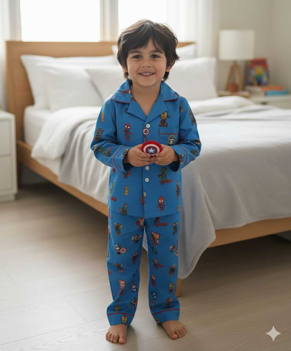 Midnight Hero Kids Pyjama Set