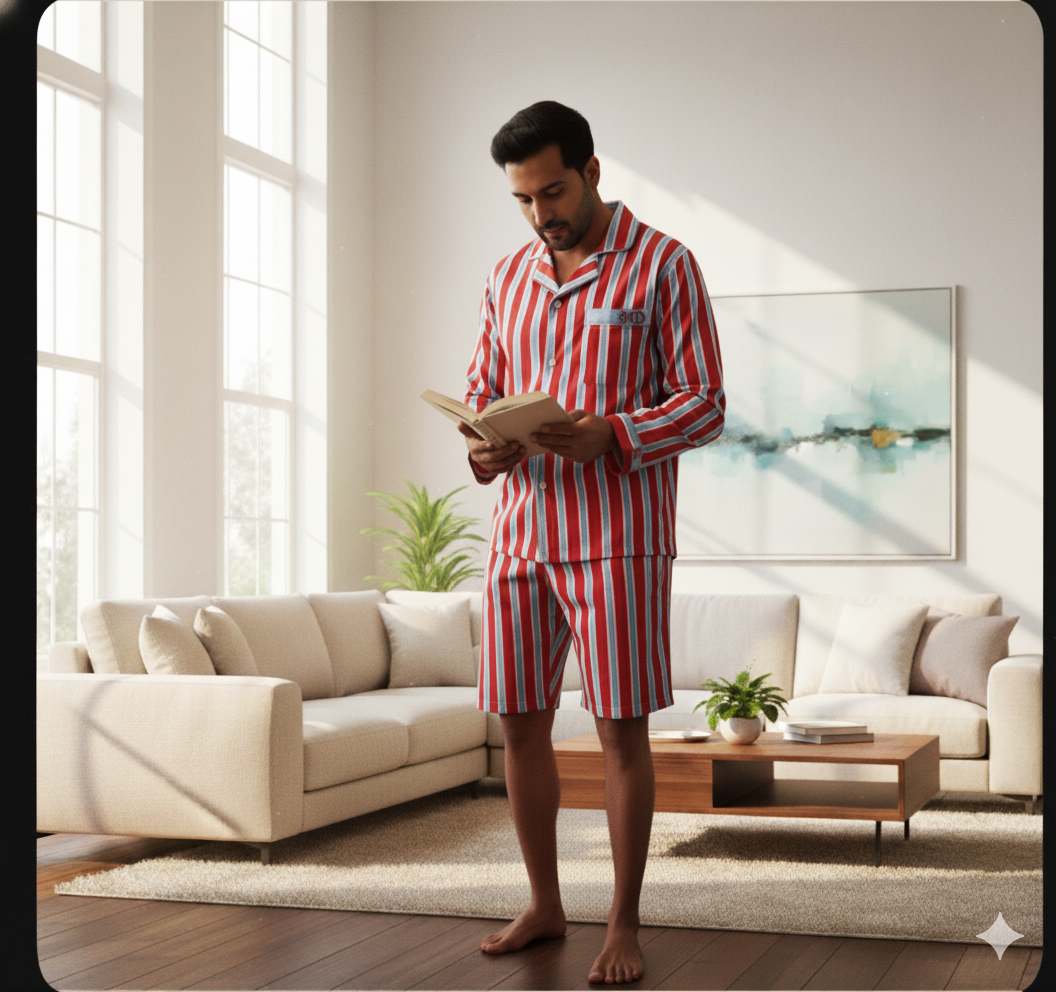 Colour Code Men Shorts Set