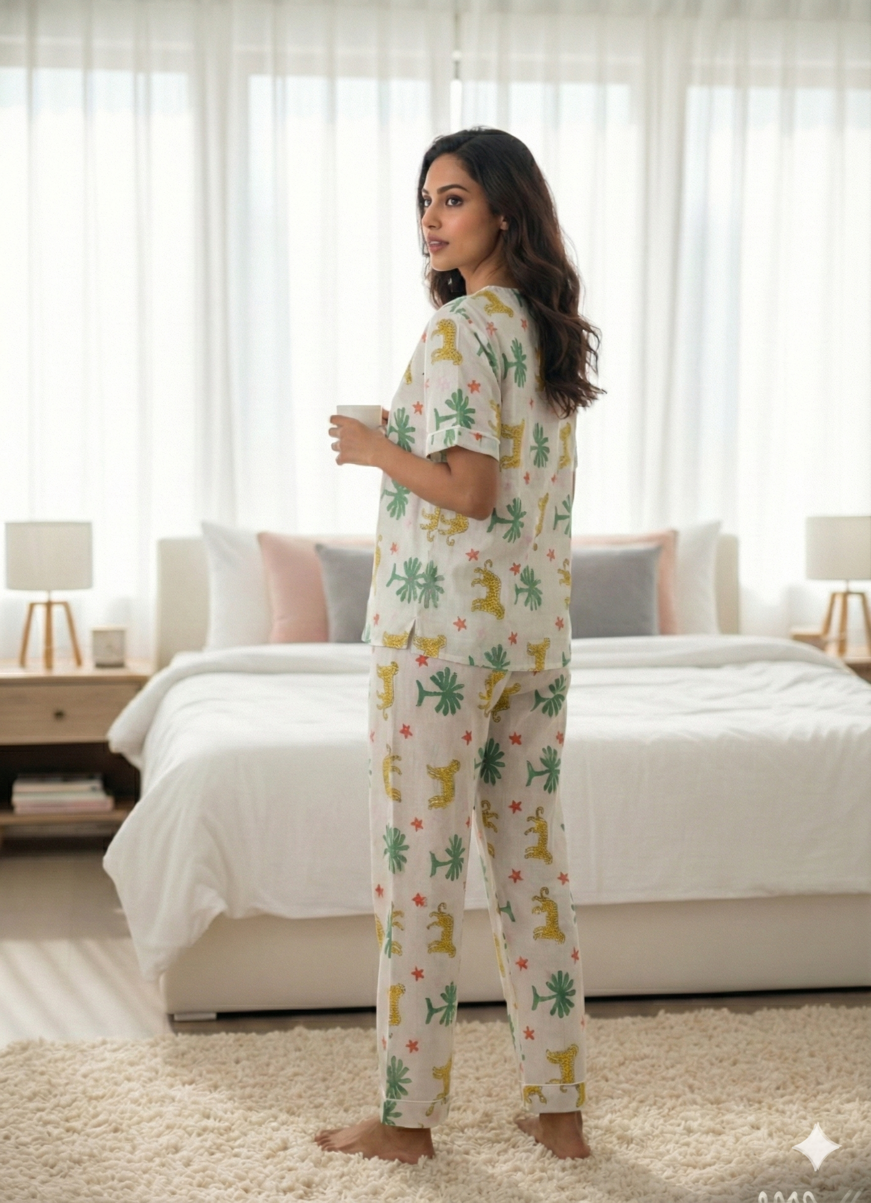 Starlit Safari Women Pyjama Set