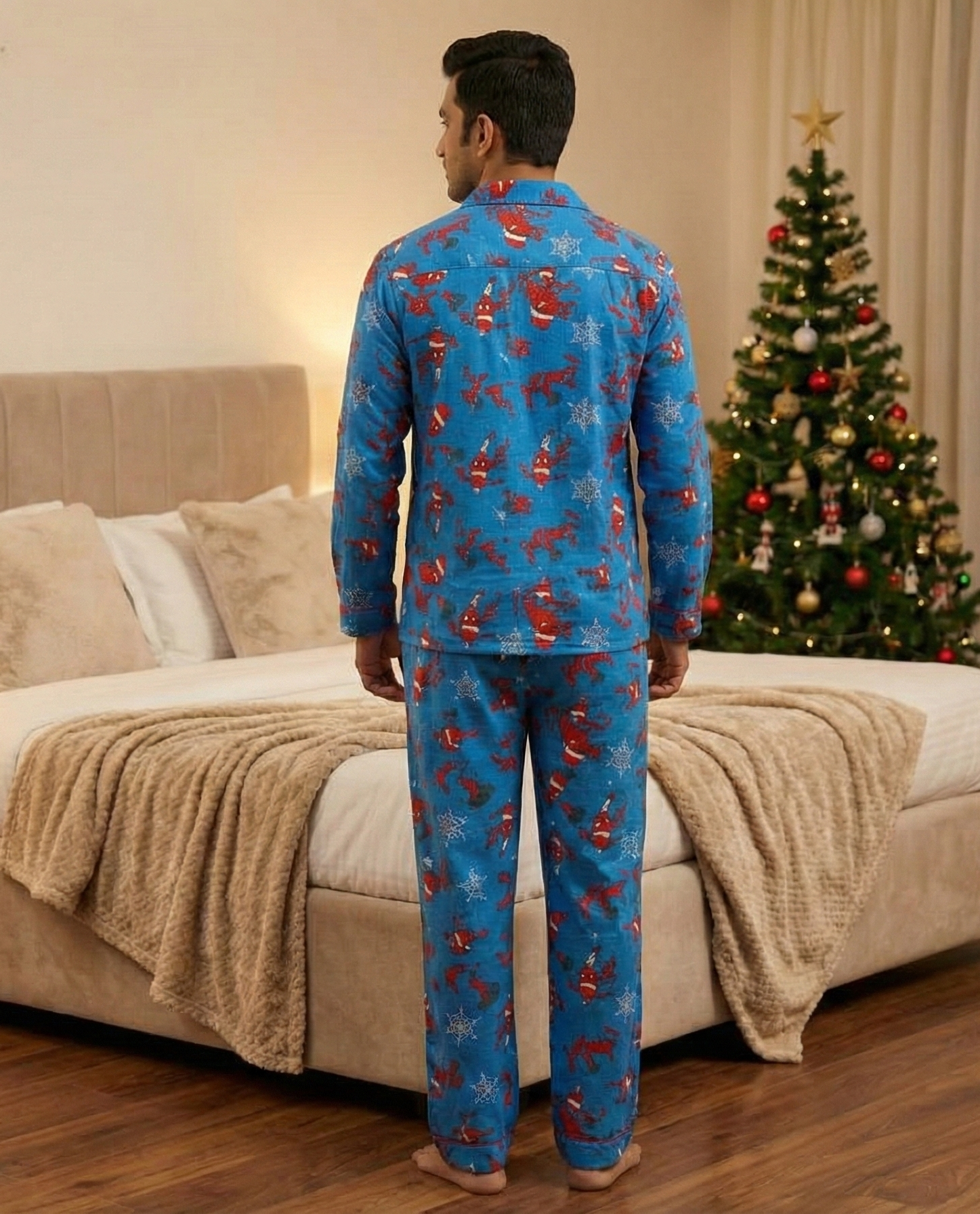 Spidey Dreams Men Pyjama Set