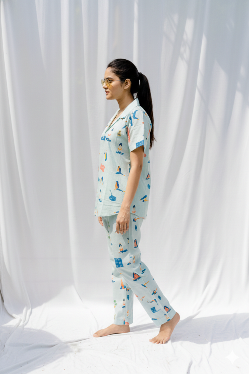 Zen Mode Women Pyjama Set