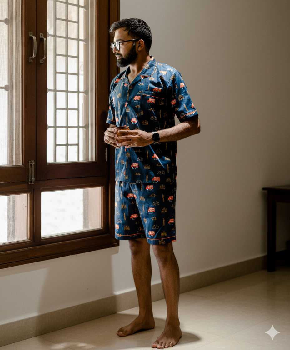 London Calling Men Shorts Set