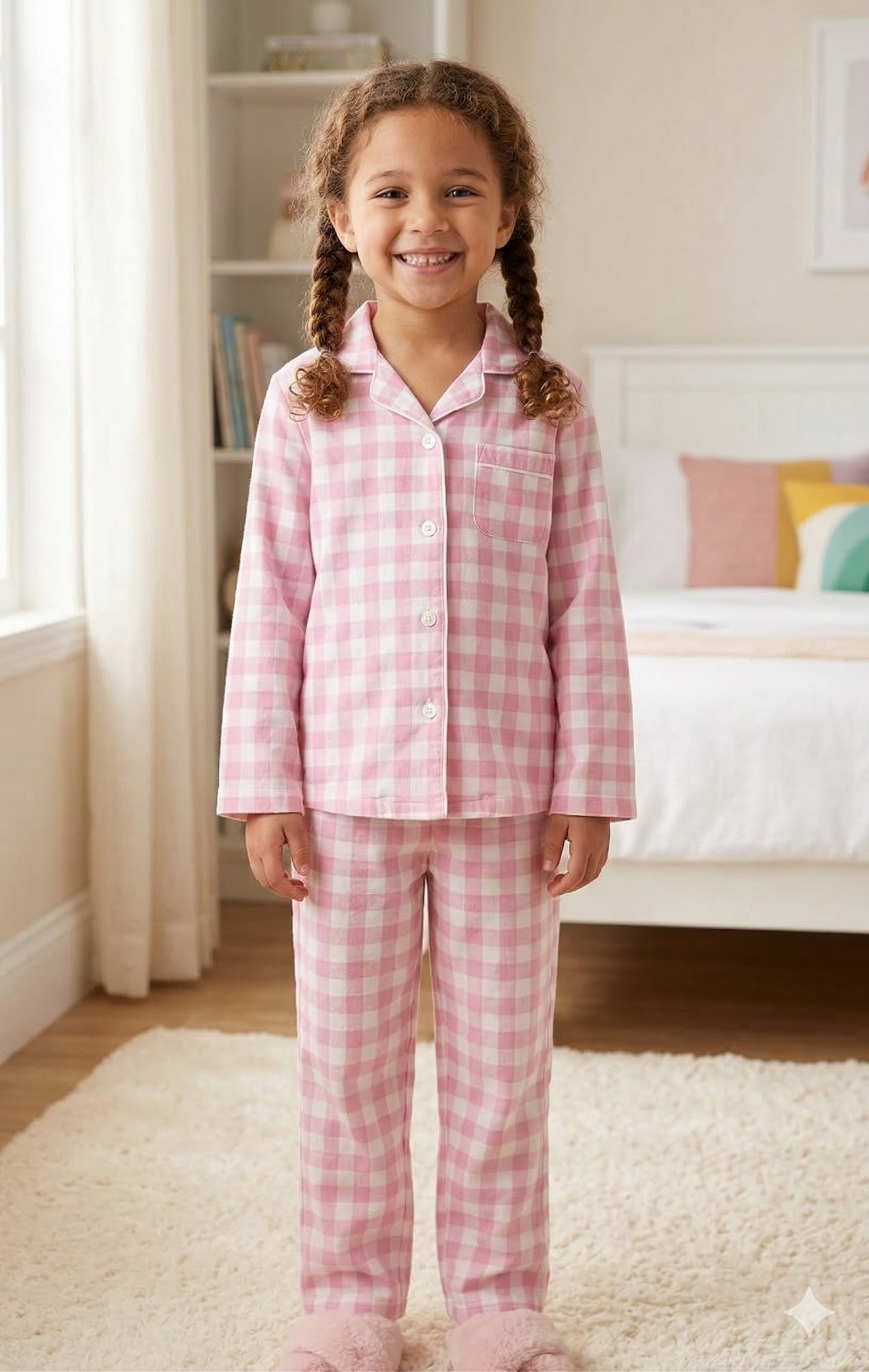 Cotton Candy Pink Kids Pyjama Set