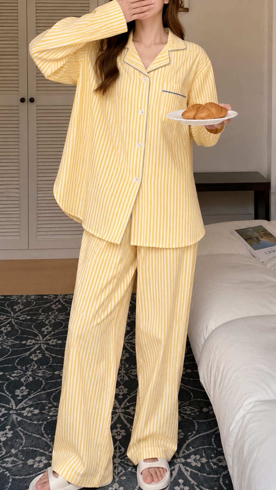 Lemonade Lines Women  Pyjama Set