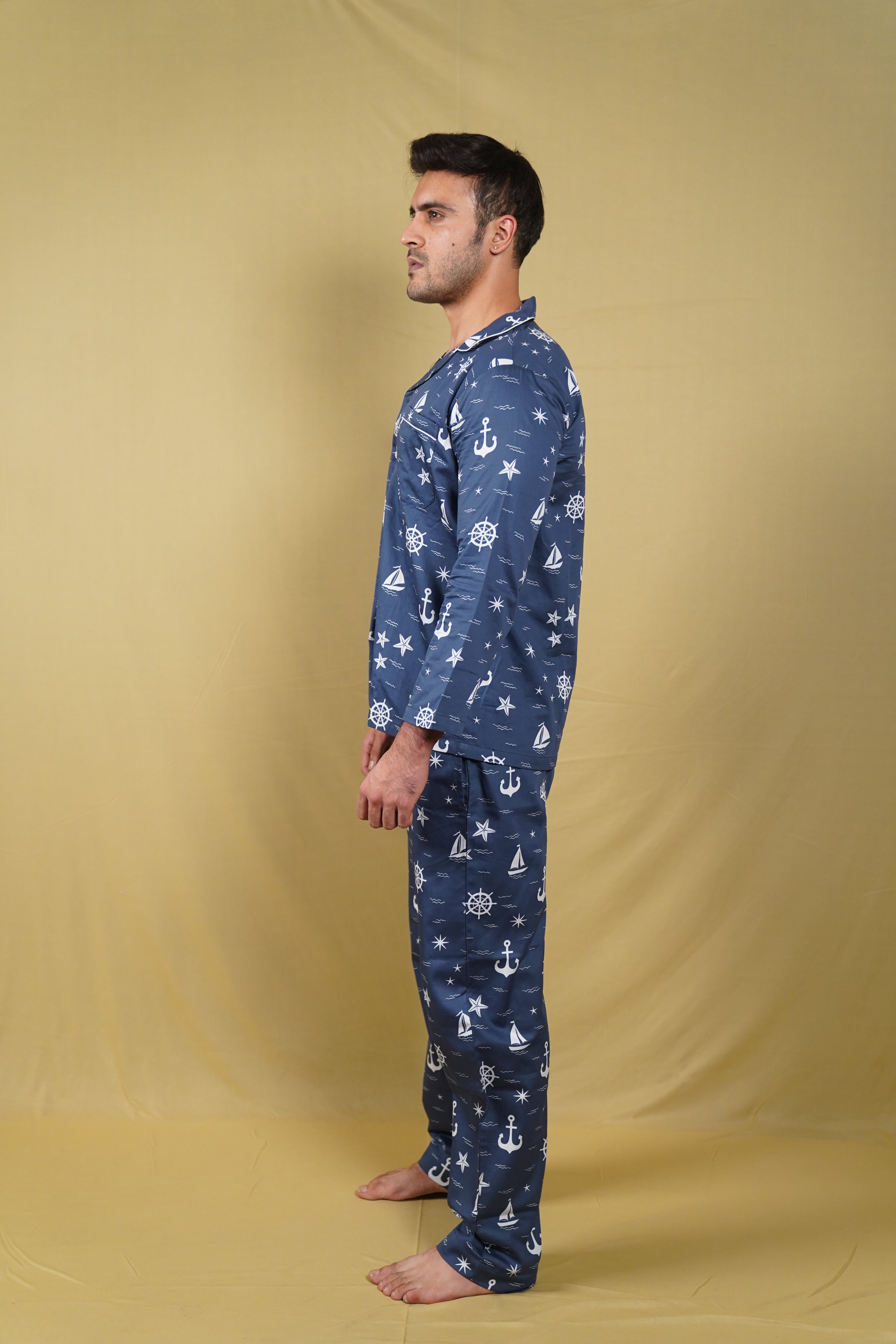 Nautical Nights Men Pyjama Set