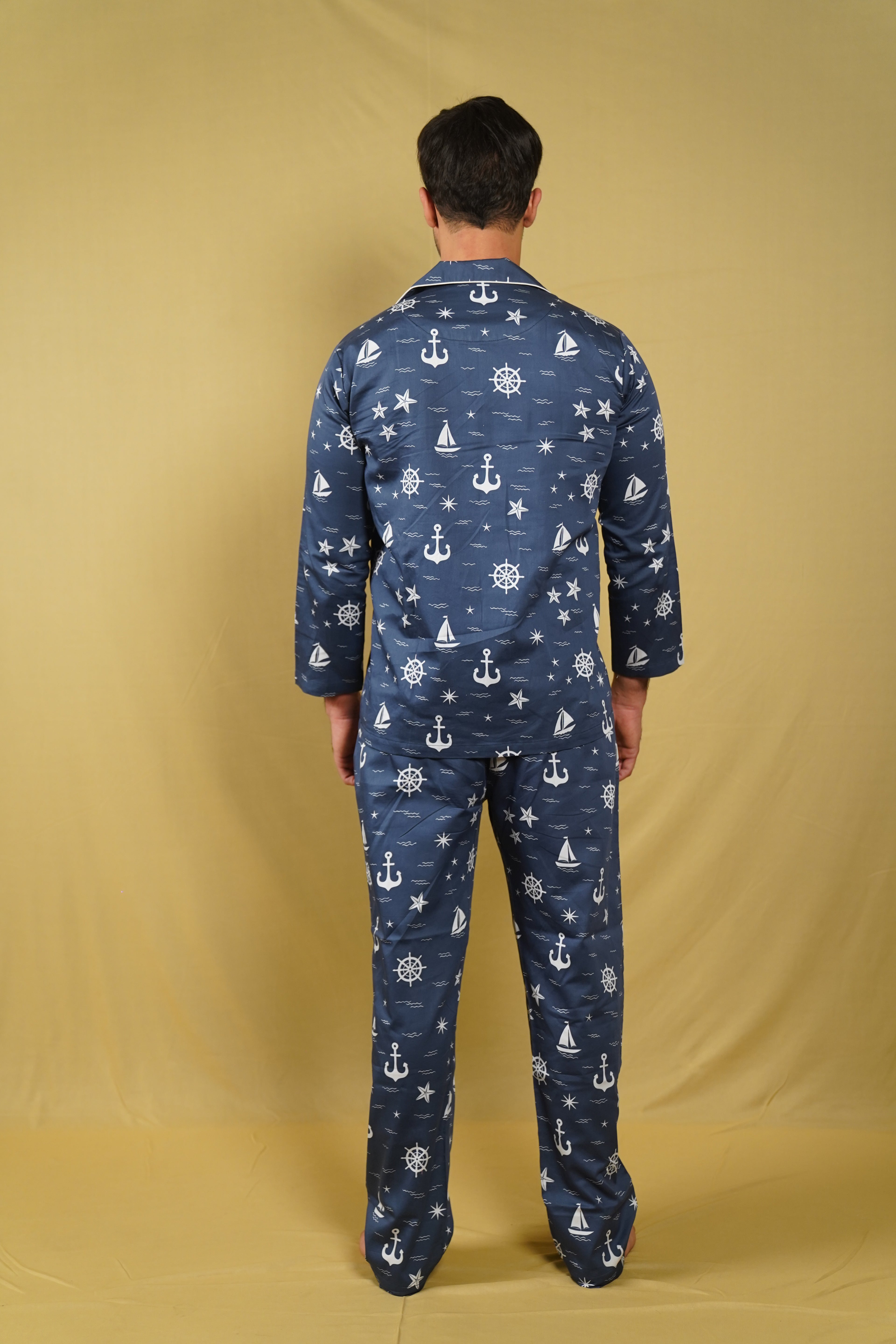 Nautical Nights Men Pyjama Set
