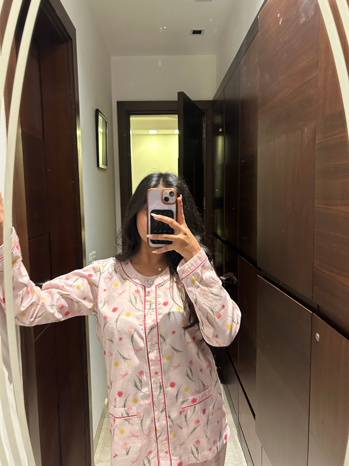 Soft Bloom Women  Pyjama Set