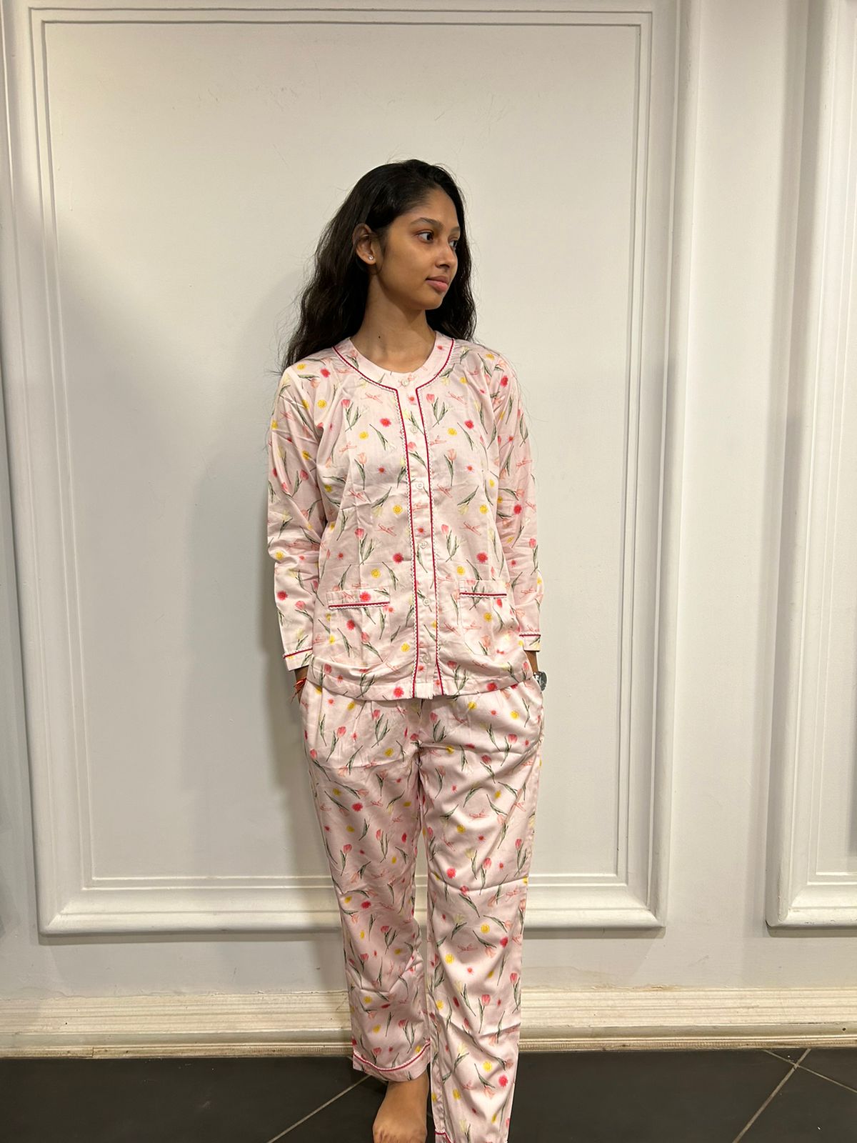 Soft Bloom Women  Pyjama Set